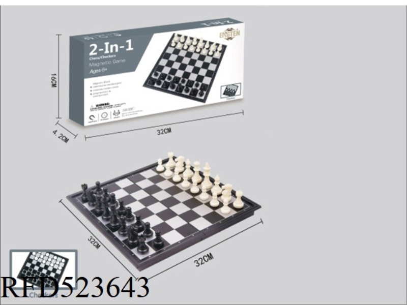 2 IN 1 CHESS GAME