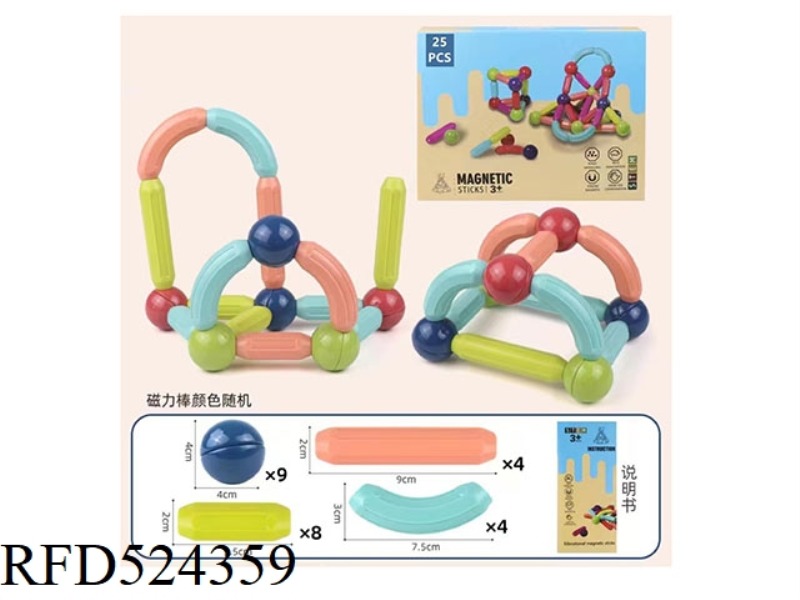 VARIABLE MAGNETIC BAR 25PCS