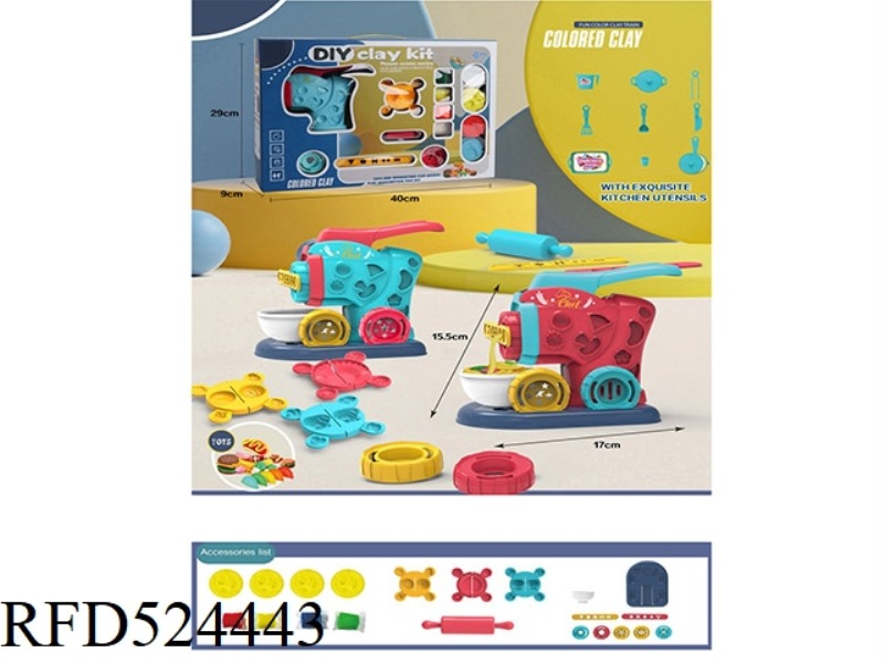 DIY COLORED CLAY SET