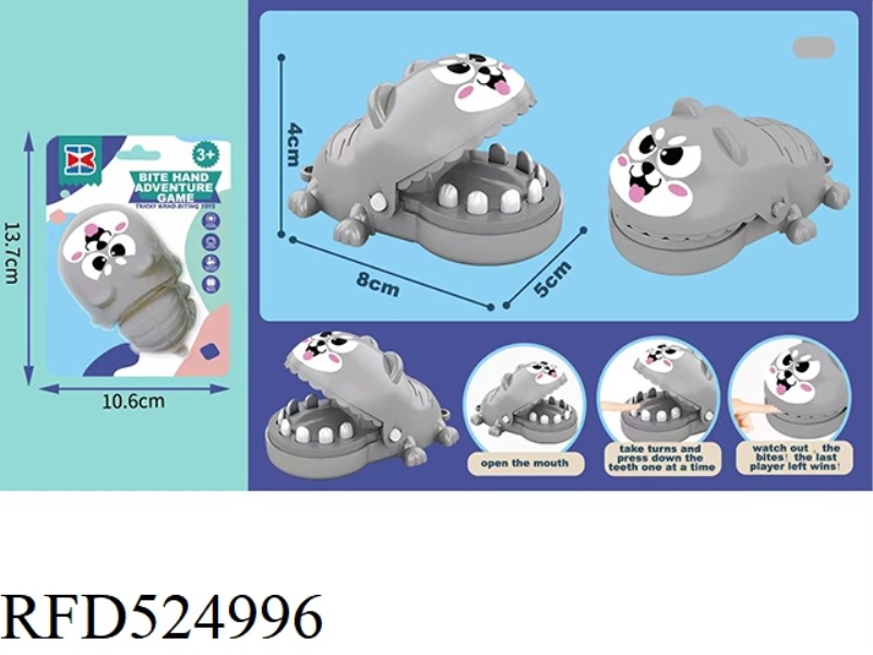 ENGLISH VERSION BITING HAND MINI DOG WITHOUT CHAIN