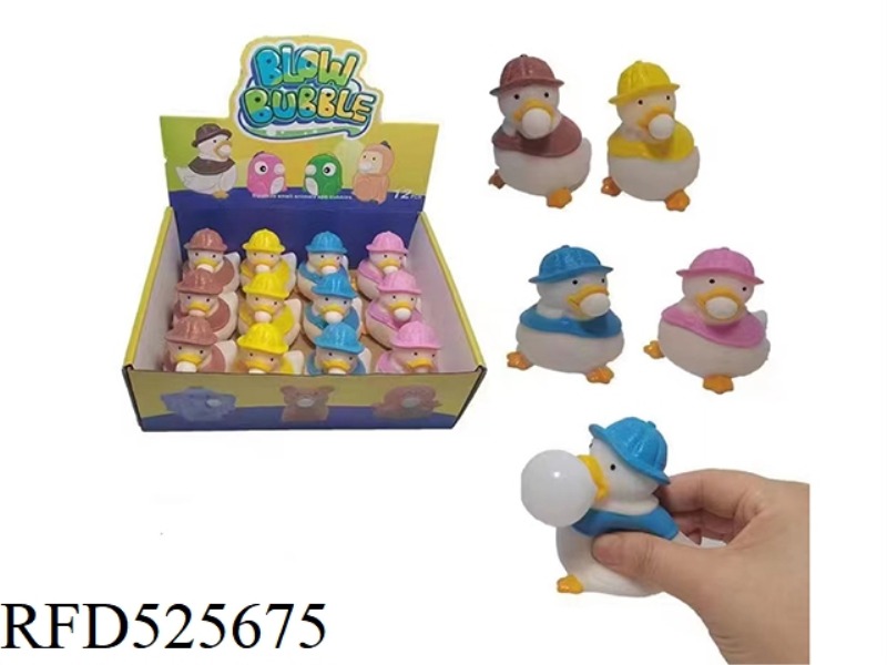 12 BUBBLE SPITTING DUCKS