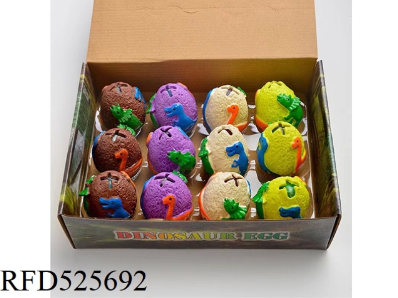 12 VENTING DINOSAUR EGGS
