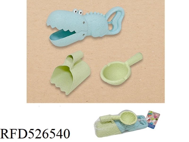 CROCODILE CLIP 3 PIECE SET