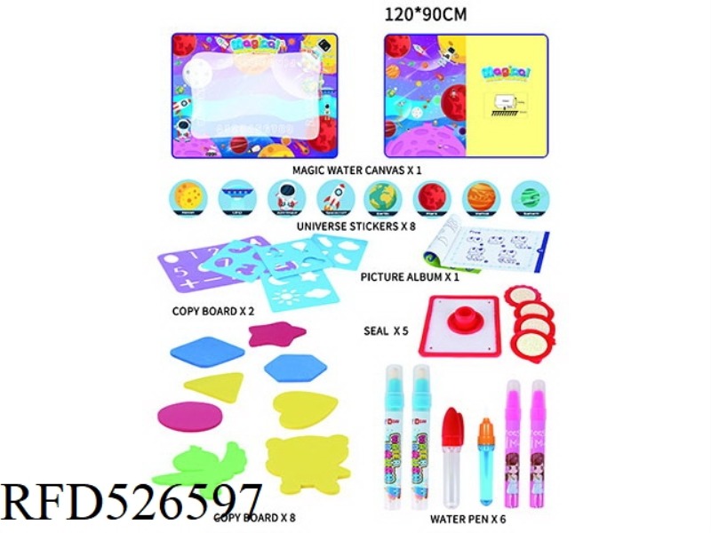 UNIVERSE THEME WATER CANVAS