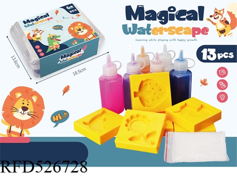 MEAL BOX ENCHANTED WATER BABY WATER GENIE DIY MATERIAL SET (13 PCS)
