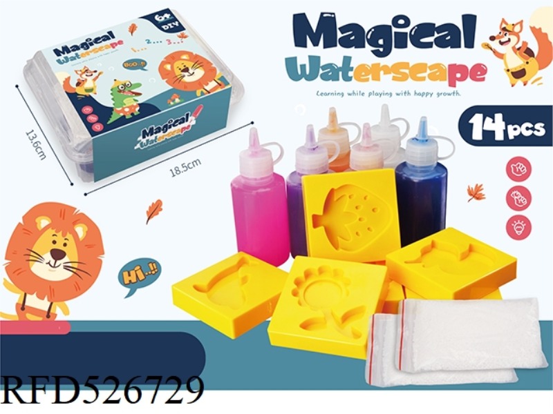 MEAL BOX ENCHANTED WATER BABY WATER GENIE DIY MATERIAL SET (14PCS)