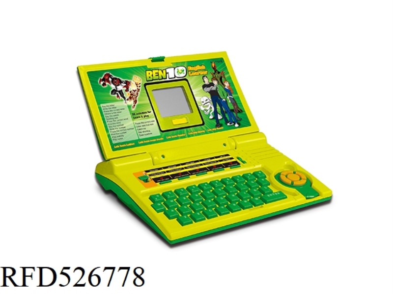 BEN10 ENGLISH COMPUTER (20 FUNCTIONS) GREEN