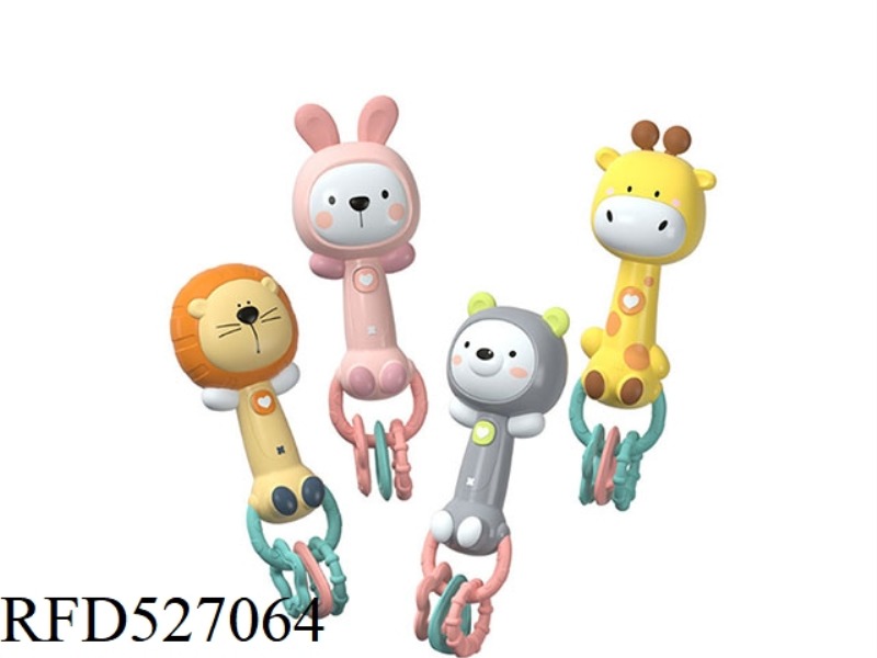 ANIMAL HAND SHAKE STICK (RABBIT)