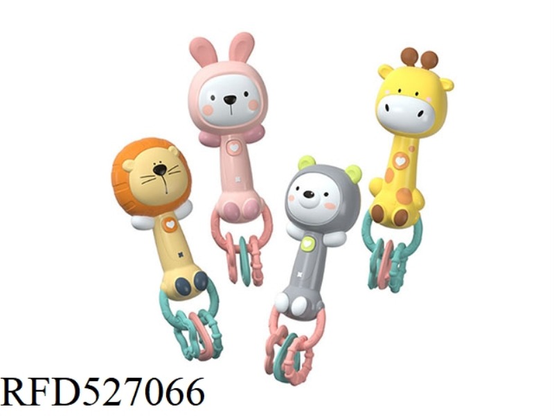 ANIMAL HAND SHAKE STICK (BEAR)