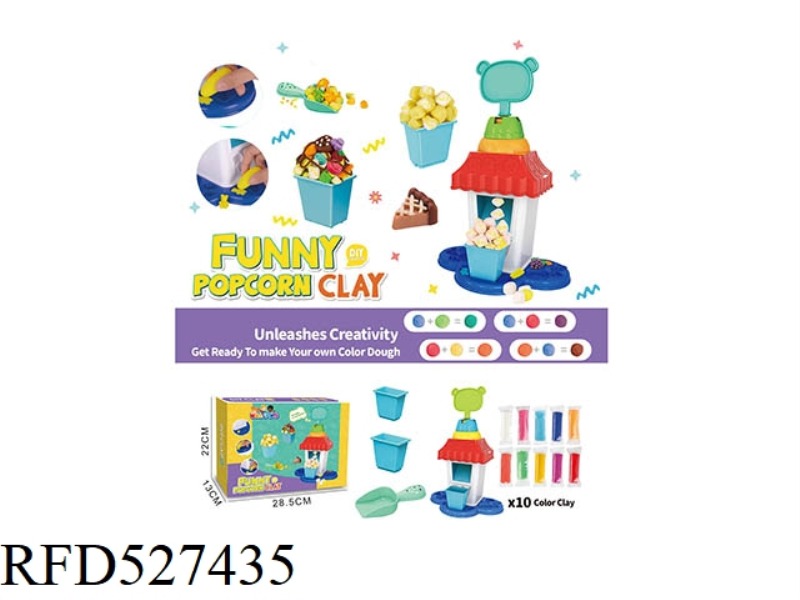 COLORED CLAY SET