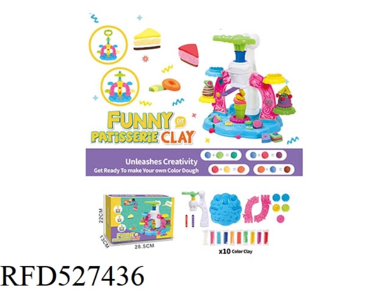 COLORED CLAY SET