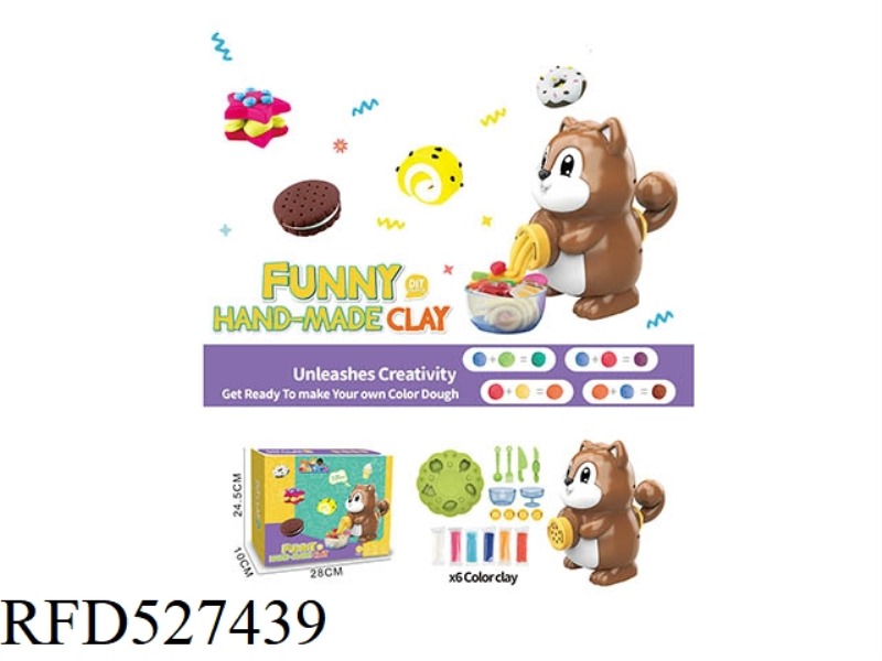 COLORED CLAY SET