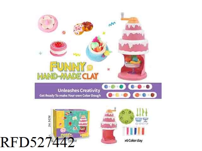 COLORED CLAY SET