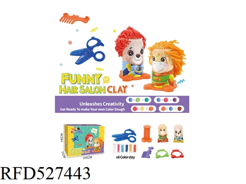 COLORED CLAY SET