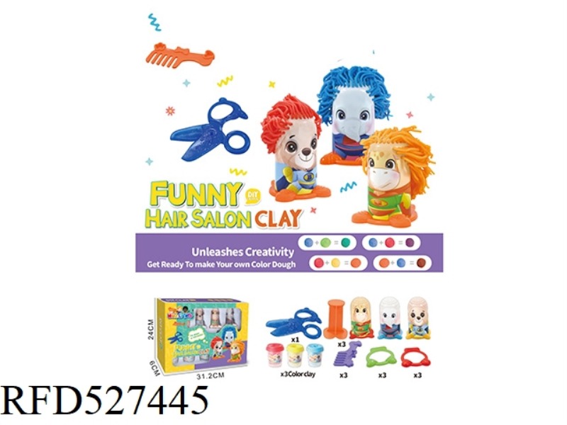 COLORED CLAY SET