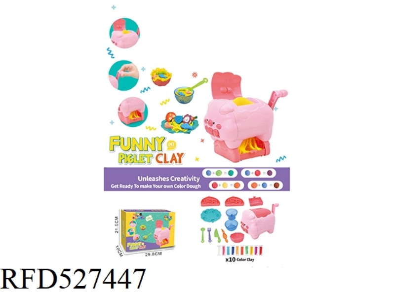 COLORED CLAY SET