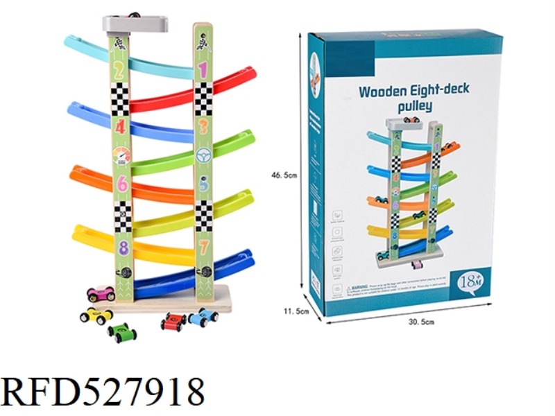 EIGHT-LAYER SLIDE CAR