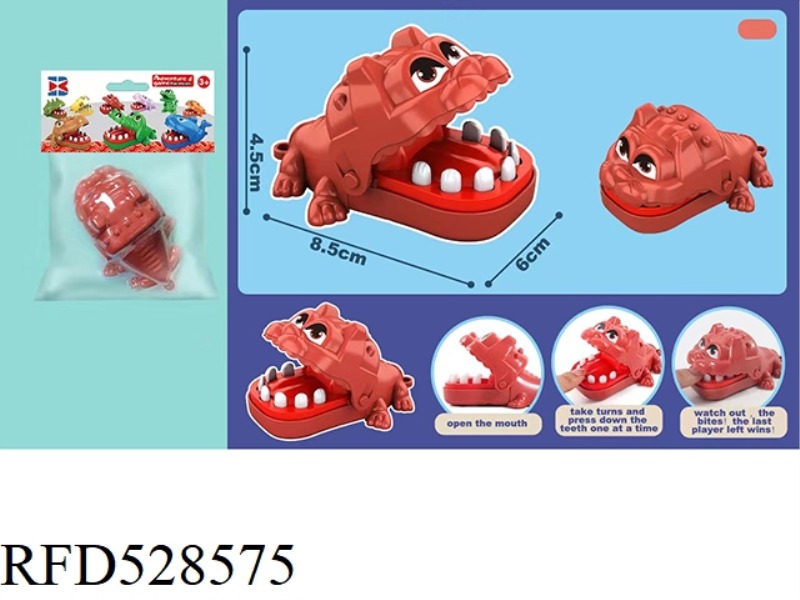 ENGLISH VERSION BITER HAND MINI SMALL RED DOG WITHOUT CHAIN