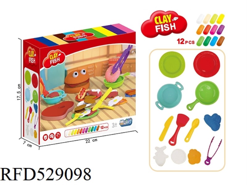 COLORED CLAY SET