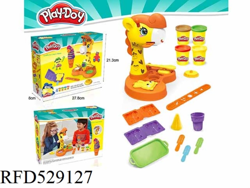 GIRAFFE ICE CREAM MAKER SET