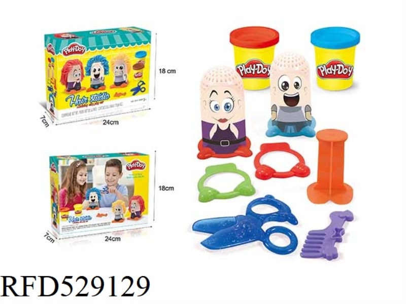 CARTOON CHARACTER COLOR CLAY SET