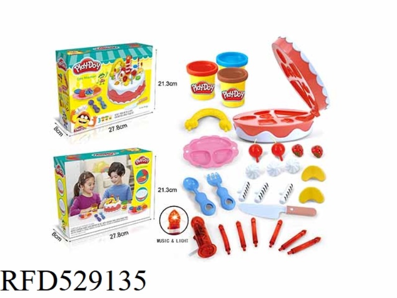 CAKE COLOR CLAY SET