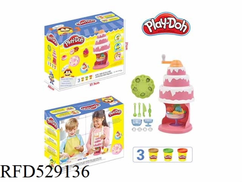 CAKE COLOR CLAY SET