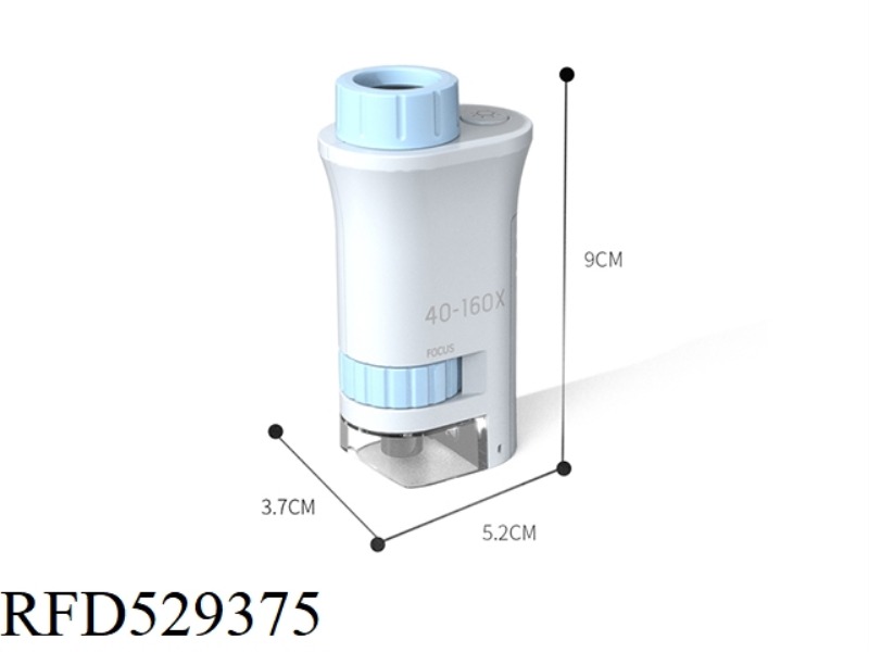 PORTABLE MICROSCOPE BLUE
