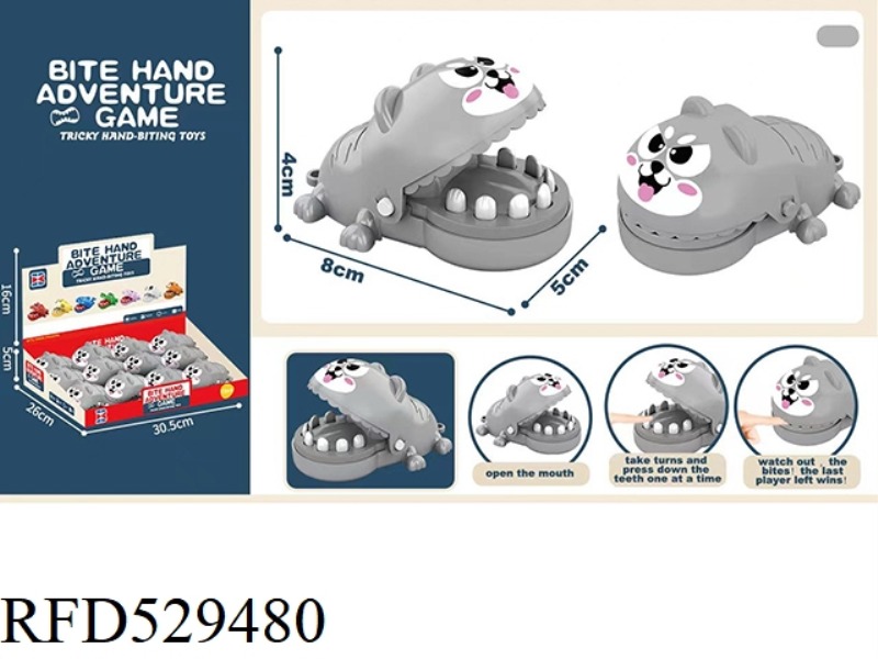 ENGLISH VERSION BITER HAND MINI SMALL GREYHOUND CHAIN FREE 12PCS