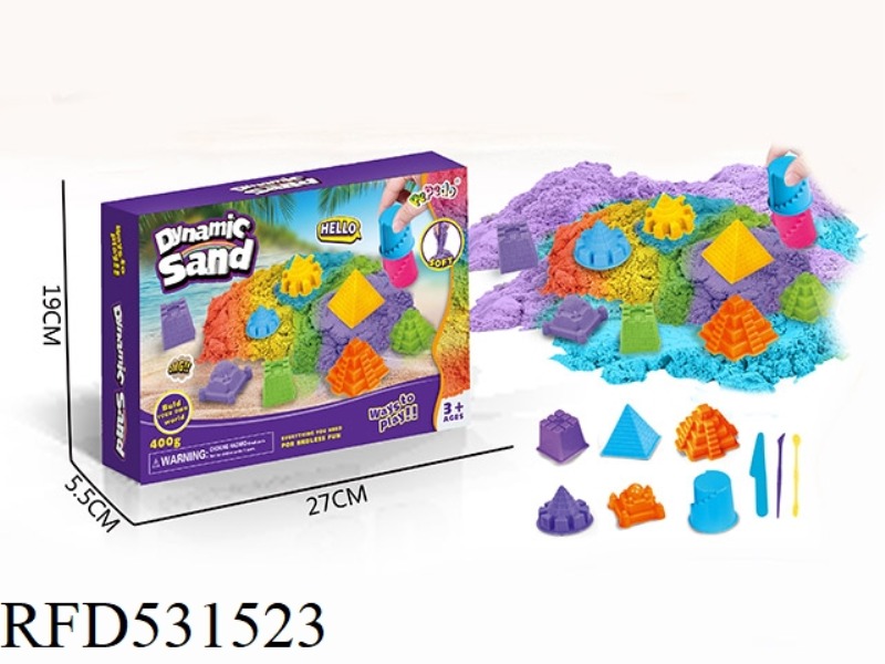 SPACE SAND BUILDING SET (400G)