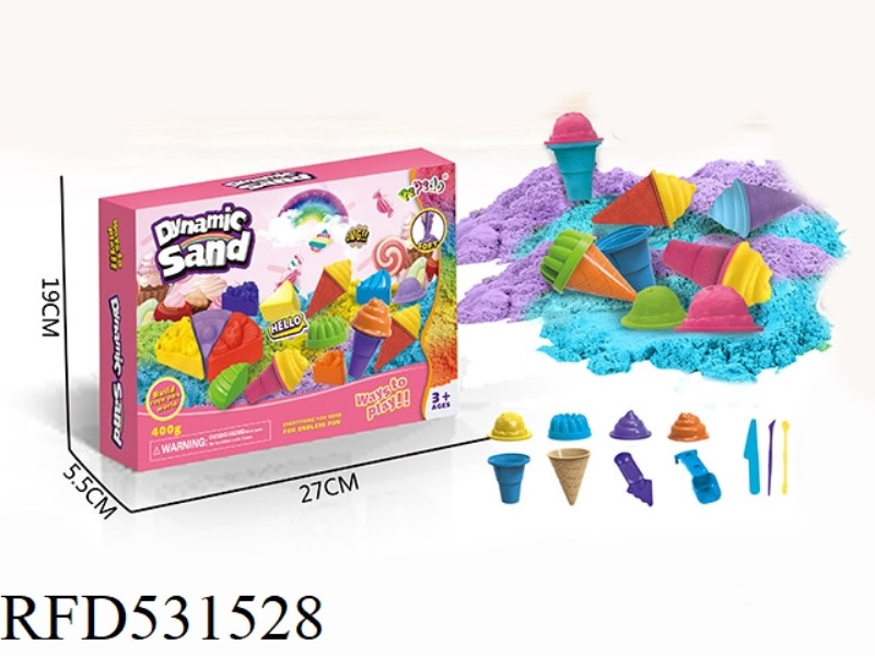 SPACE SAND ICE CREAM SET (400G)