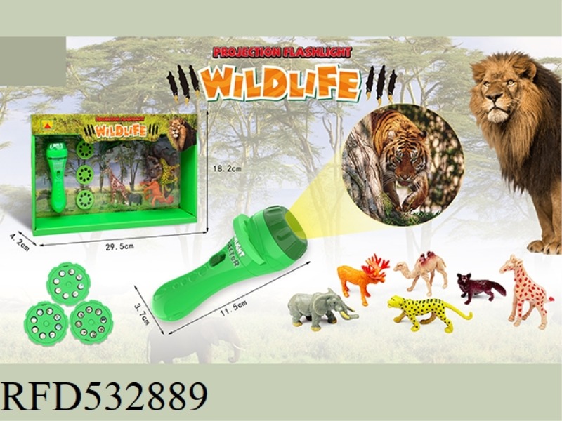 PROJECTION CARTOON FLASHLIGHT
