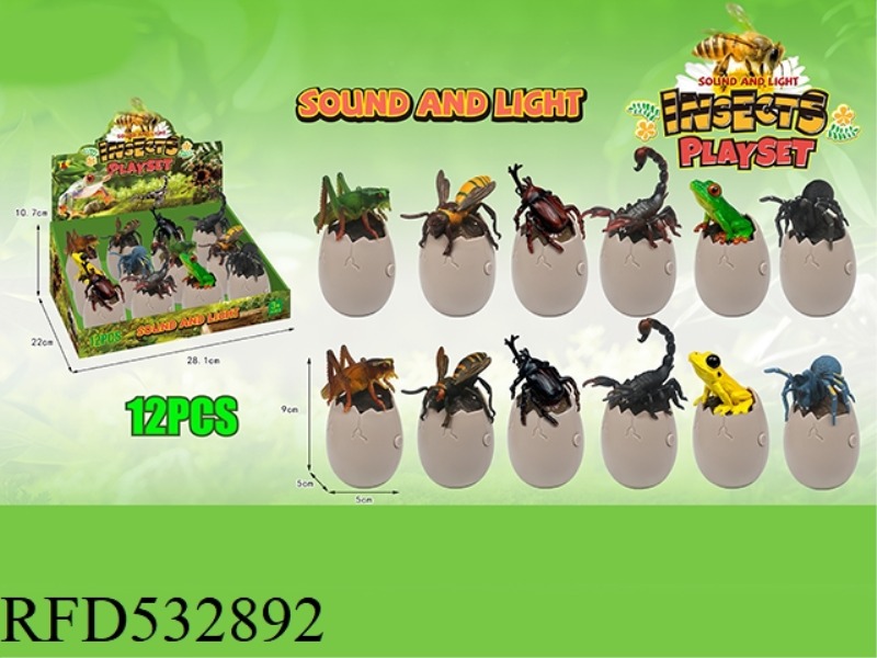 INTERESTING INSECT ACOUSTO-OPTIC SERIES (12 / BOX)