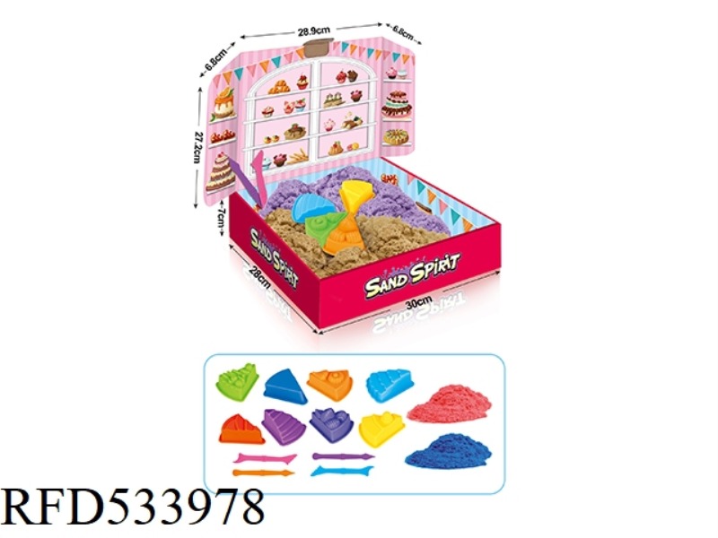 FAIRY SAND CAKE THEME SET