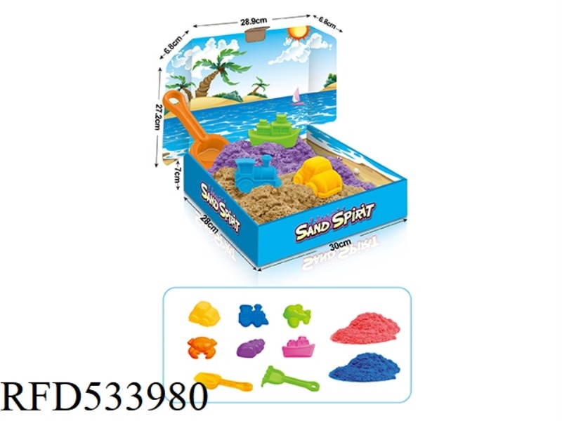 FAIRY SAND CAR THEME SET