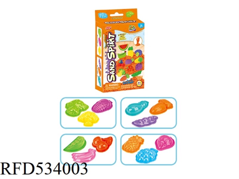 SPACE SAND FRUIT AND VEGETABLE SET