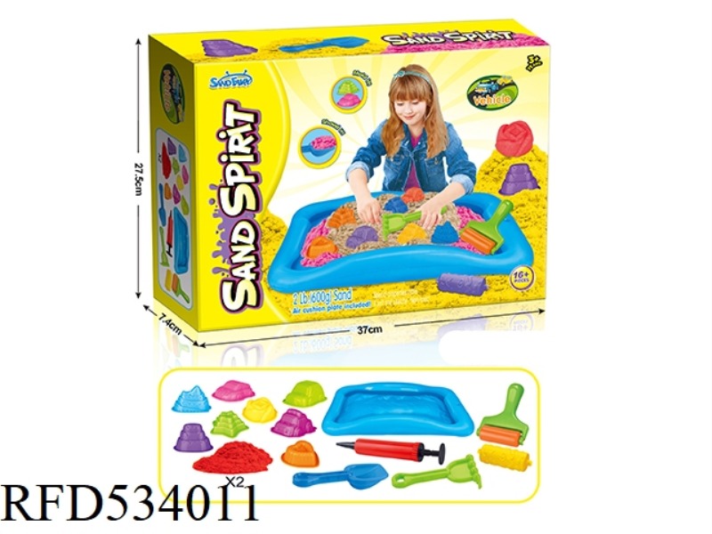 SPACE SAND CAR SET