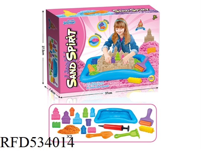 SPACE SAND SMALL CASTLE SET
