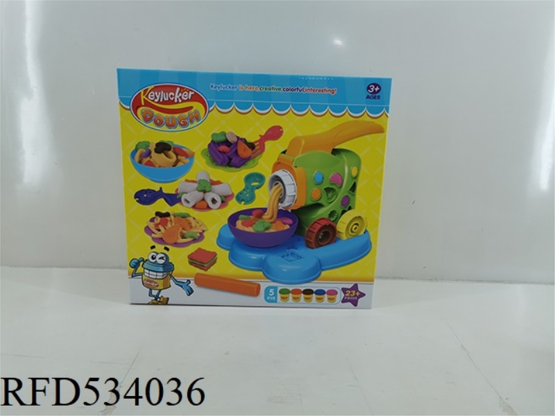 NOODLE MACHINE COLOR CLAY SET