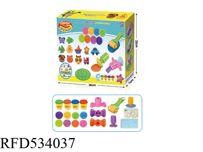 COLOR MUD STAMP COMBINATION