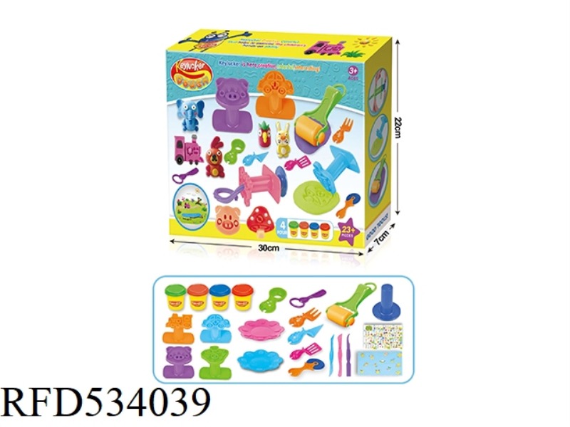 COLORED MUD PARK SET