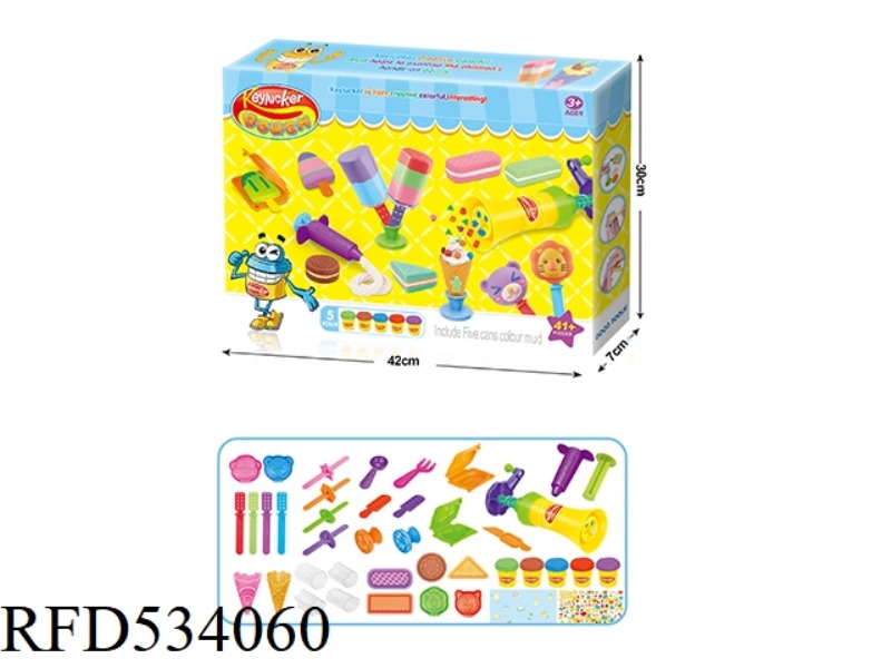 COLOR MUD ICE CREAM COOKIE SET