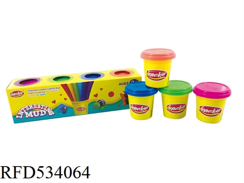 COLORED CLAY (4PCS)