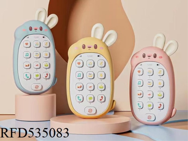 CUTE PHONE - BLUE YELLOW PINK