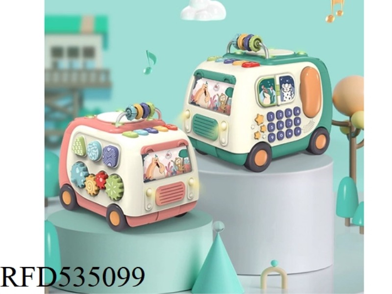 SIX-SIDED BUS
LITHIUM BATTERY VERSION GREEN/PINK