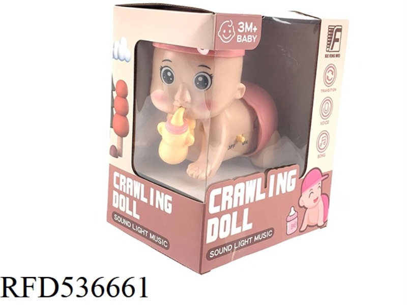 CLIMBING BABY (PINK)