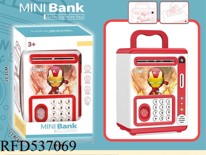 IRON MAN PIGGY BANK