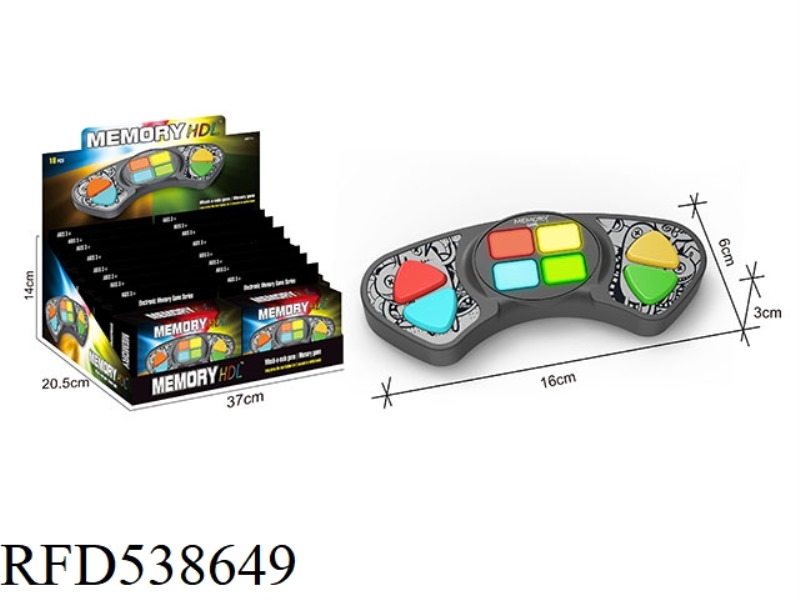 MEMORY GAME CONSOLE & WHACK-A-MOLE 18PCS