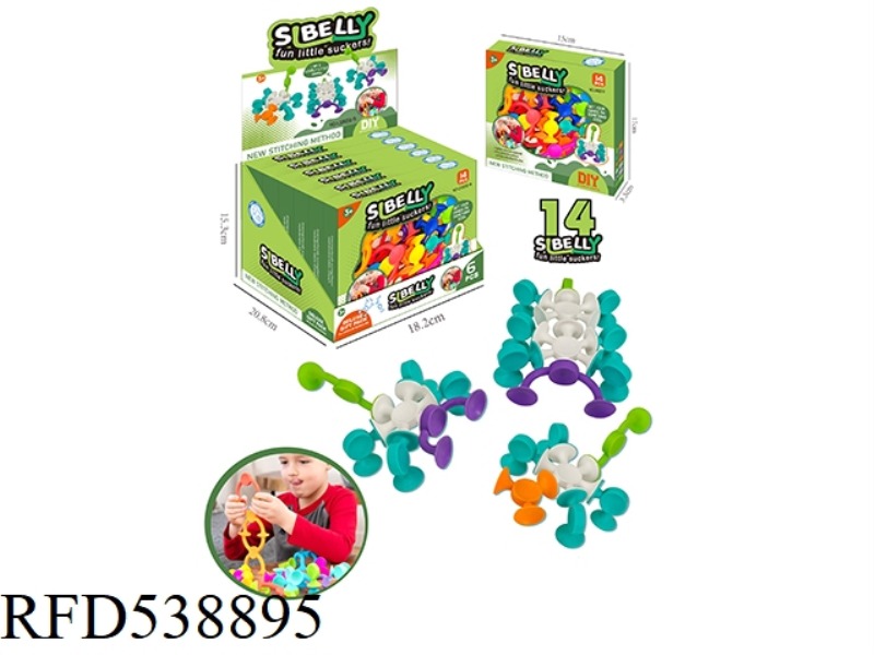 FUN SUCKERS 6PCS