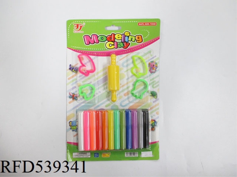 COLORED CLAY WITH MOLD